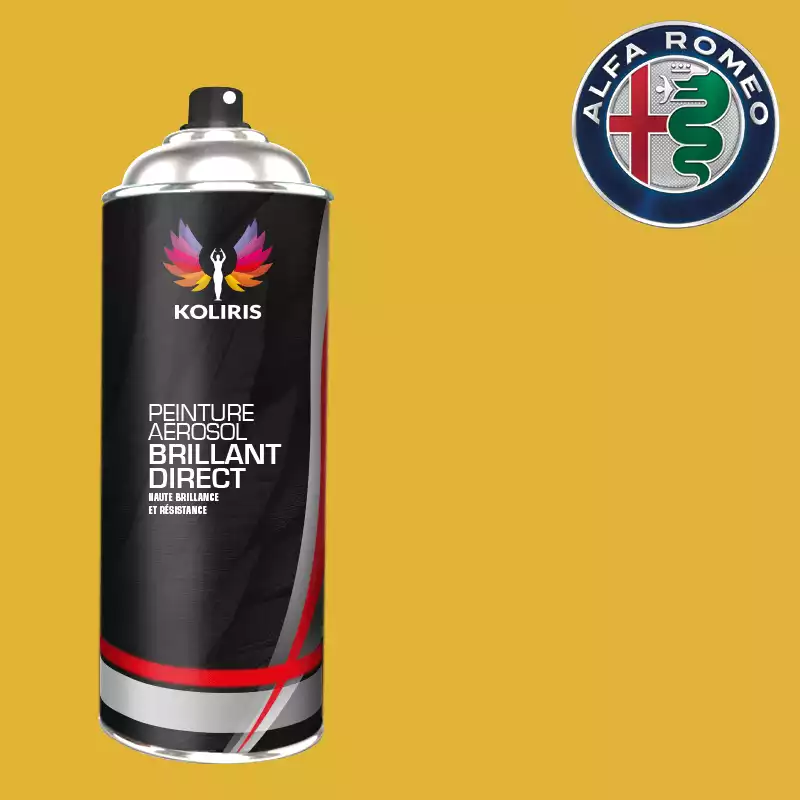 Bombe de peinture voiture 1K brillant Alfa Romeo 400ml