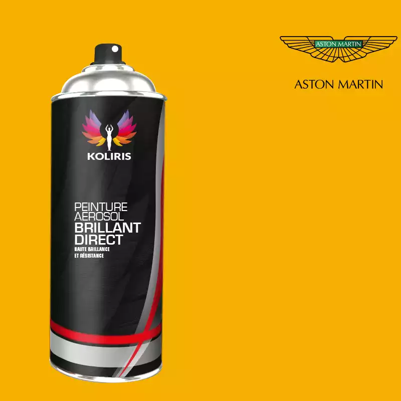 Bombe de peinture voiture 1K brillant Aston Martin 400ml