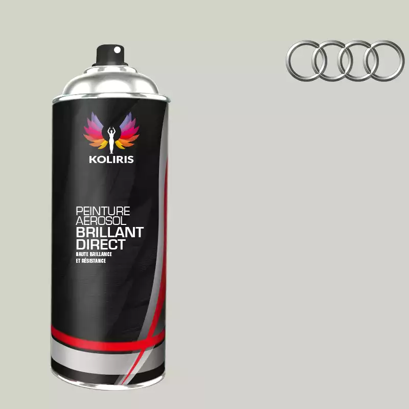 Bombe de peinture voiture 1K brillant Audi 400ml