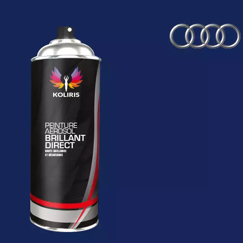 Bombe de peinture voiture 1K brillant Audi 400ml