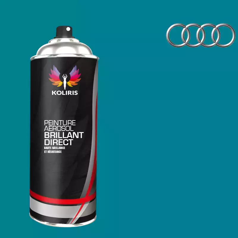 Bombe de peinture voiture 1K brillant Audi 400ml