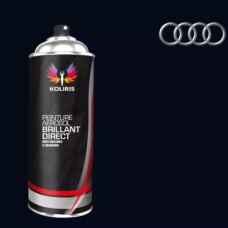 Bombe de peinture voiture 1K brillant Audi 400ml