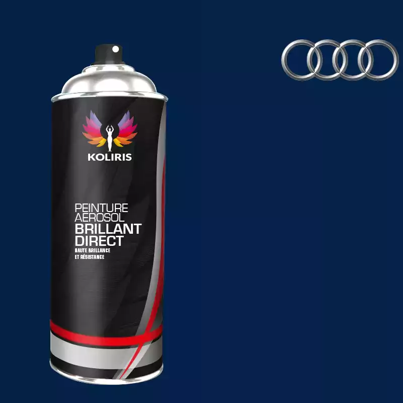 Bombe de peinture voiture 1K brillant Audi 400ml