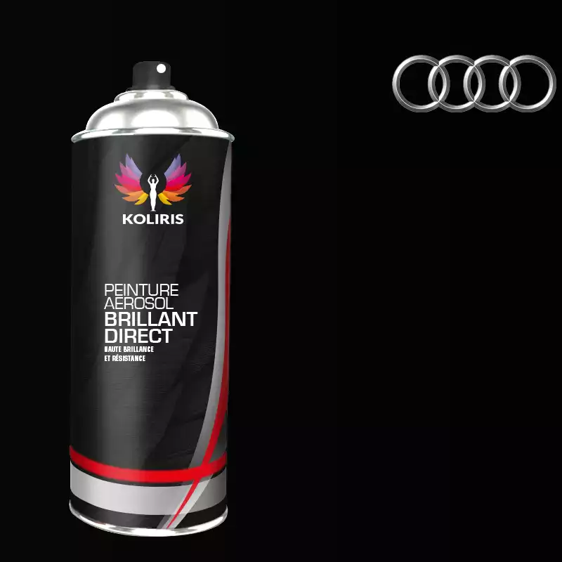 Bombe de peinture voiture 1K brillant Audi 400ml