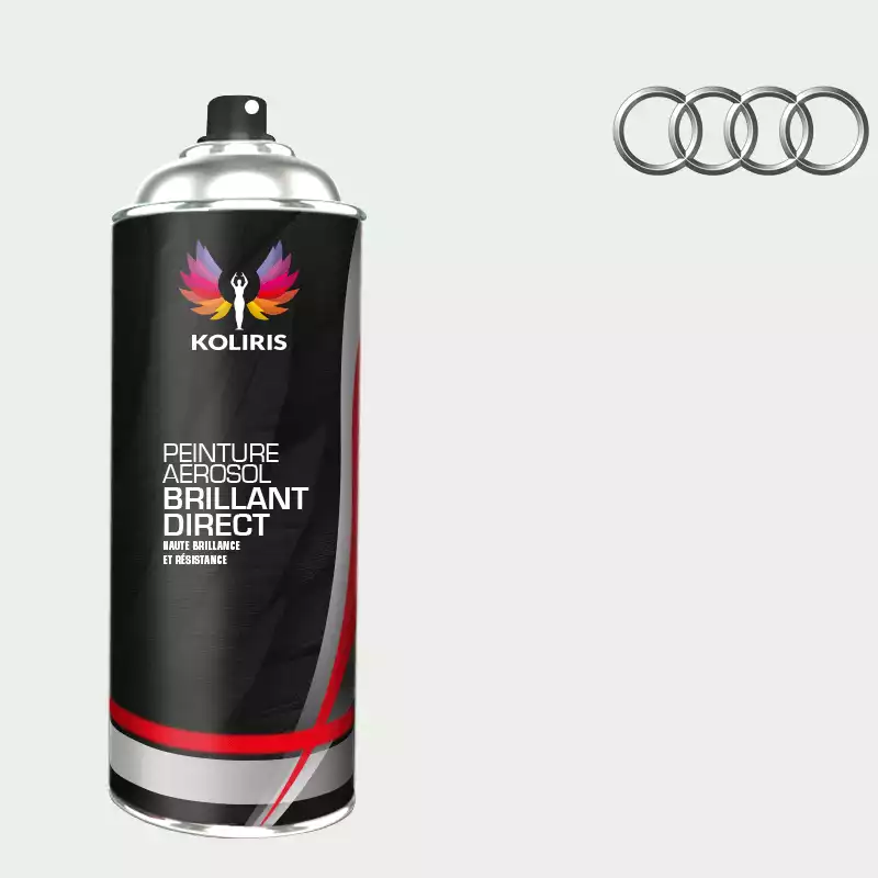 Bombe de peinture voiture 1K brillant Audi 400ml