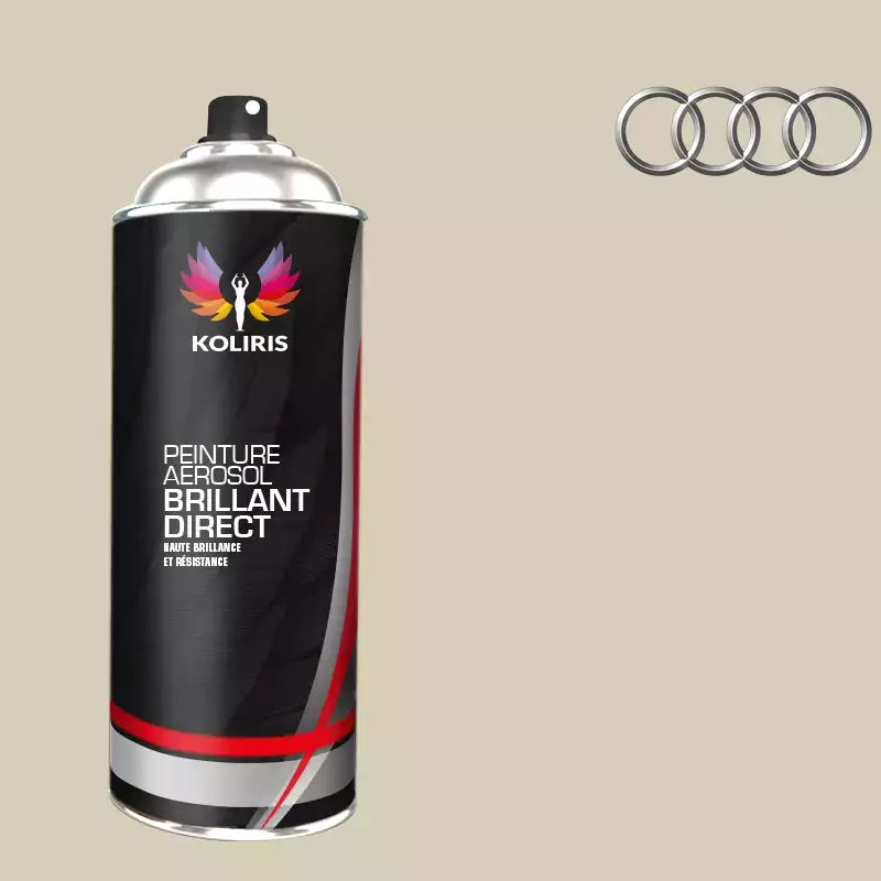 Bombe de peinture voiture 1K brillant Audi 400ml