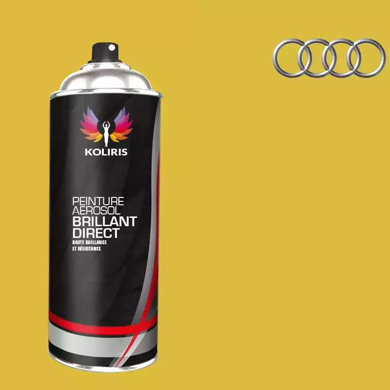 Bombe de peinture voiture 1K brillant Audi 400ml