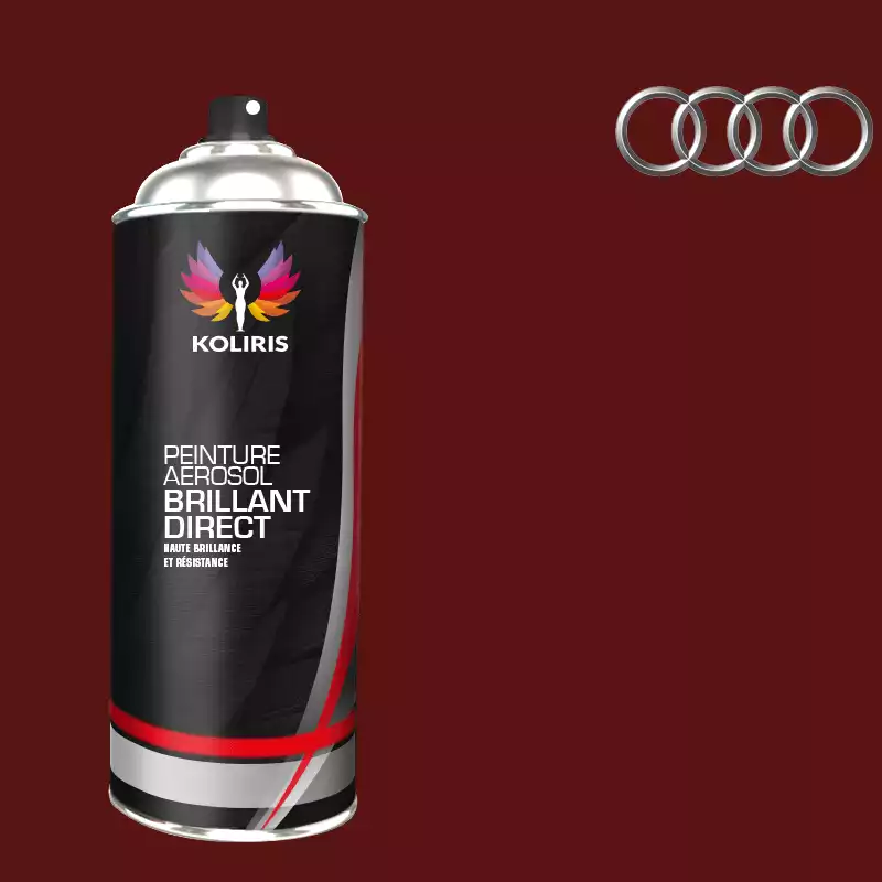 Bombe de peinture voiture 1K brillant Audi 400ml