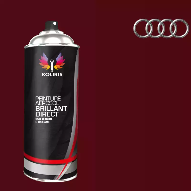 Bombe de peinture voiture 1K brillant Audi 400ml