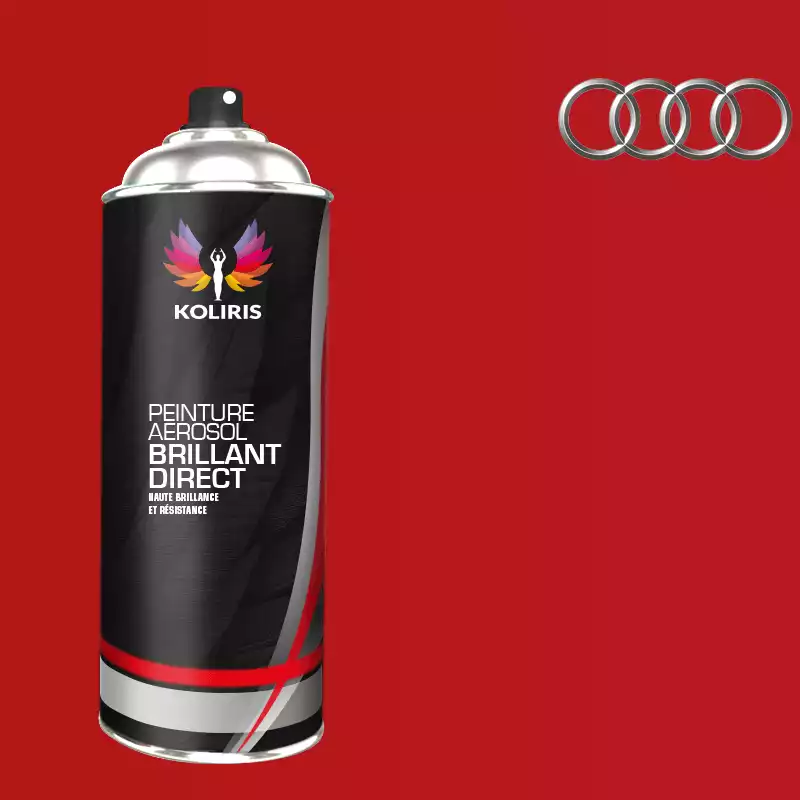 Bombe de peinture voiture 1K brillant Audi 400ml