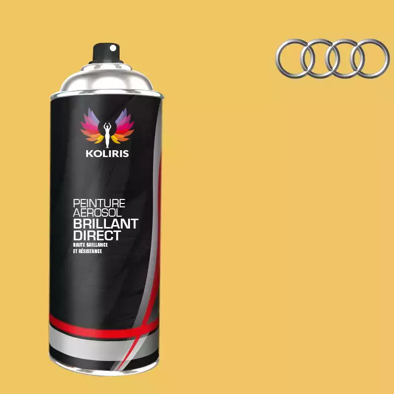 Bombe de peinture voiture 1K brillant Audi 400ml