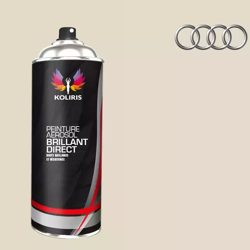 Bombe de peinture voiture 1K brillant Audi 400ml