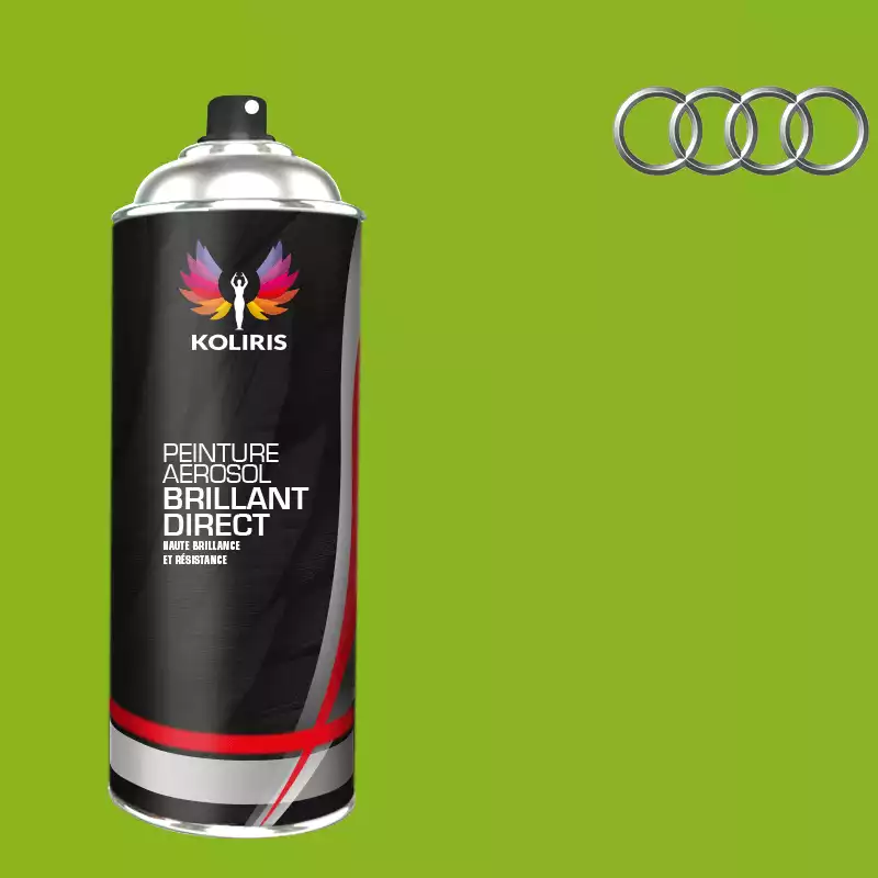 Bombe de peinture voiture 1K brillant Audi 400ml