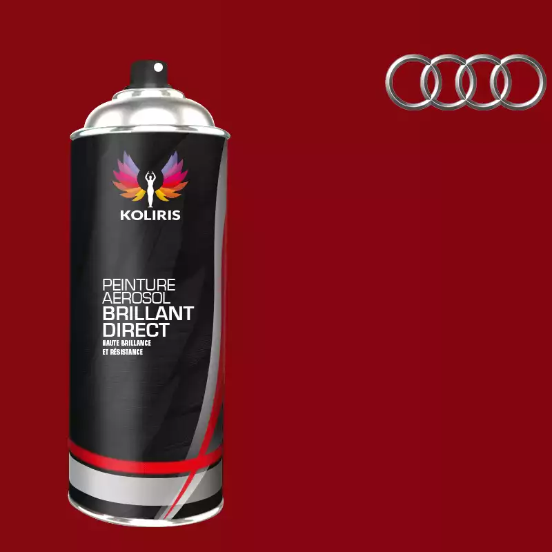 Bombe de peinture voiture 1K brillant Audi 400ml