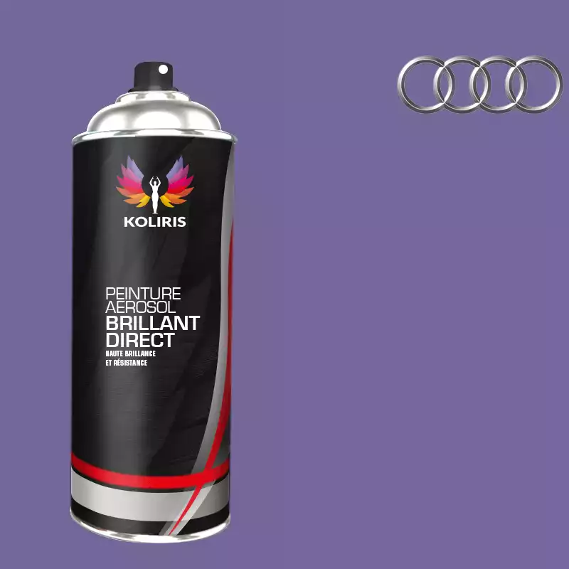 Bombe de peinture voiture 1K brillant Audi 400ml