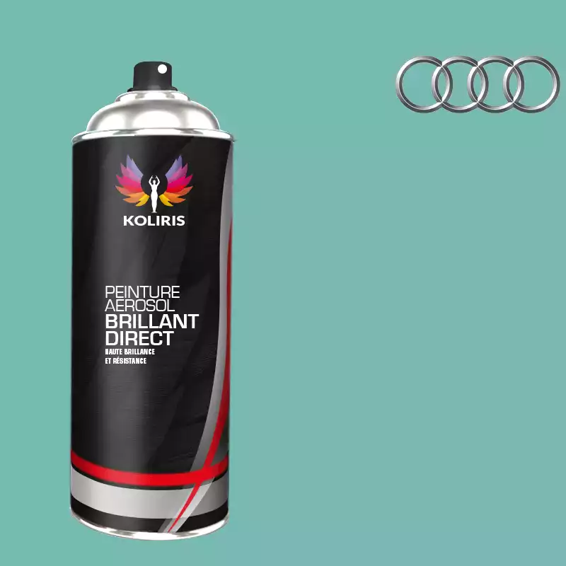 Bombe de peinture voiture 1K brillant Audi 400ml