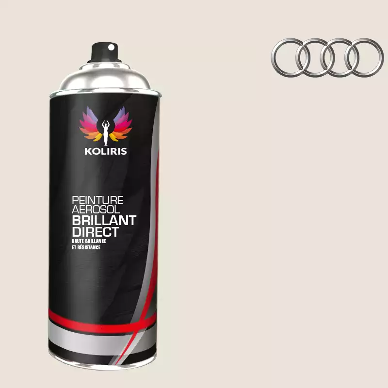 Bombe de peinture voiture 1K brillant Audi 400ml