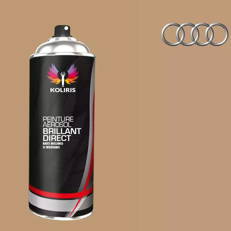 Bombe de peinture voiture 1K brillant Audi 400ml