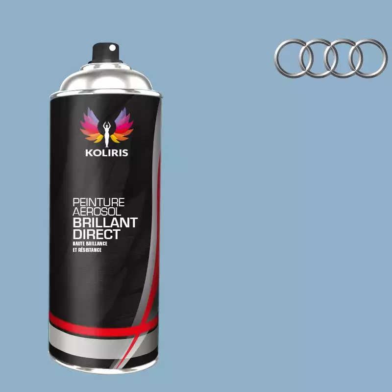 Bombe de peinture voiture 1K brillant Audi 400ml