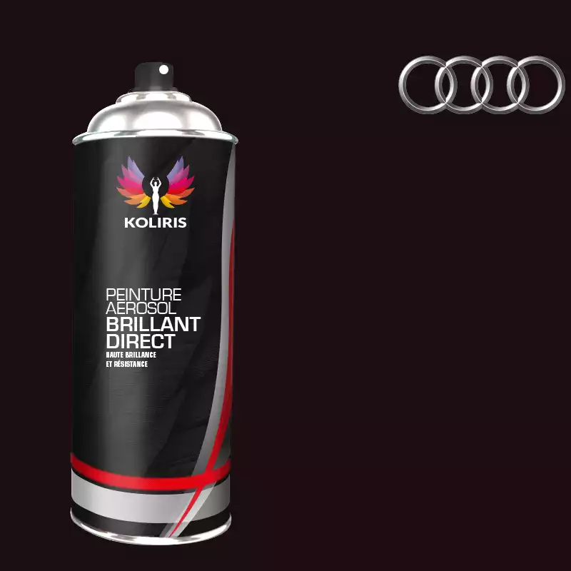 Bombe de peinture voiture 1K brillant Audi 400ml