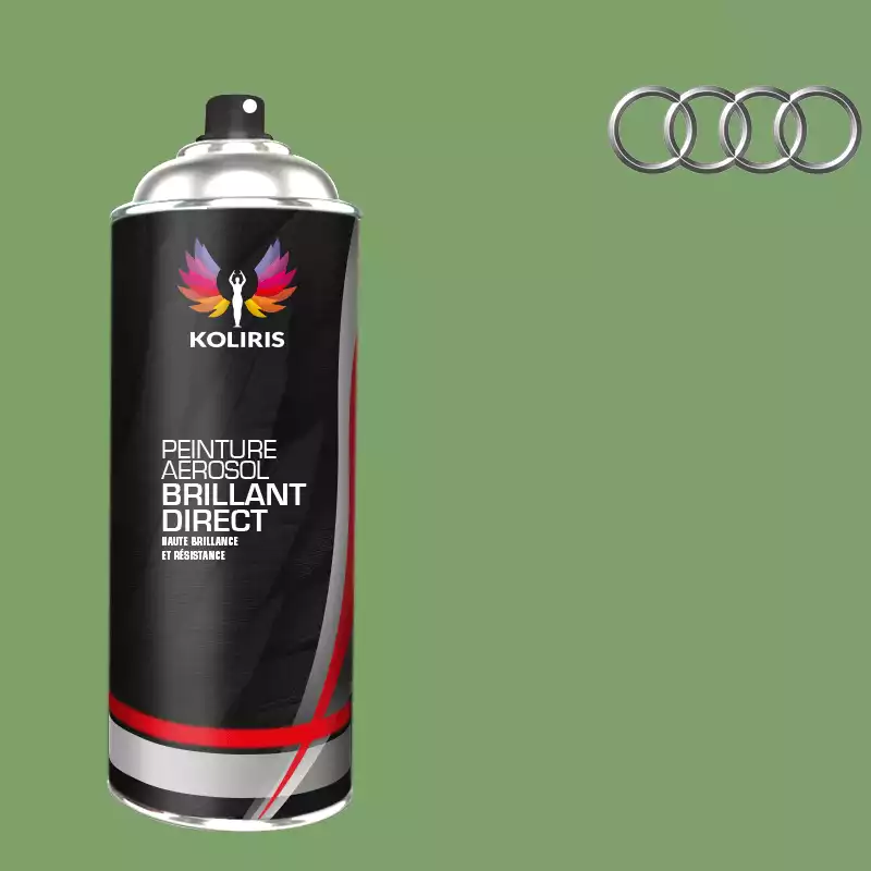 Bombe de peinture voiture 1K brillant Audi 400ml