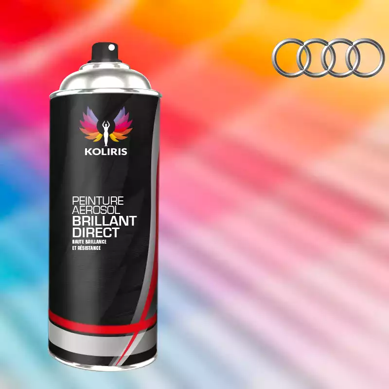 Bombe de peinture voiture 1K brillant Audi 400ml