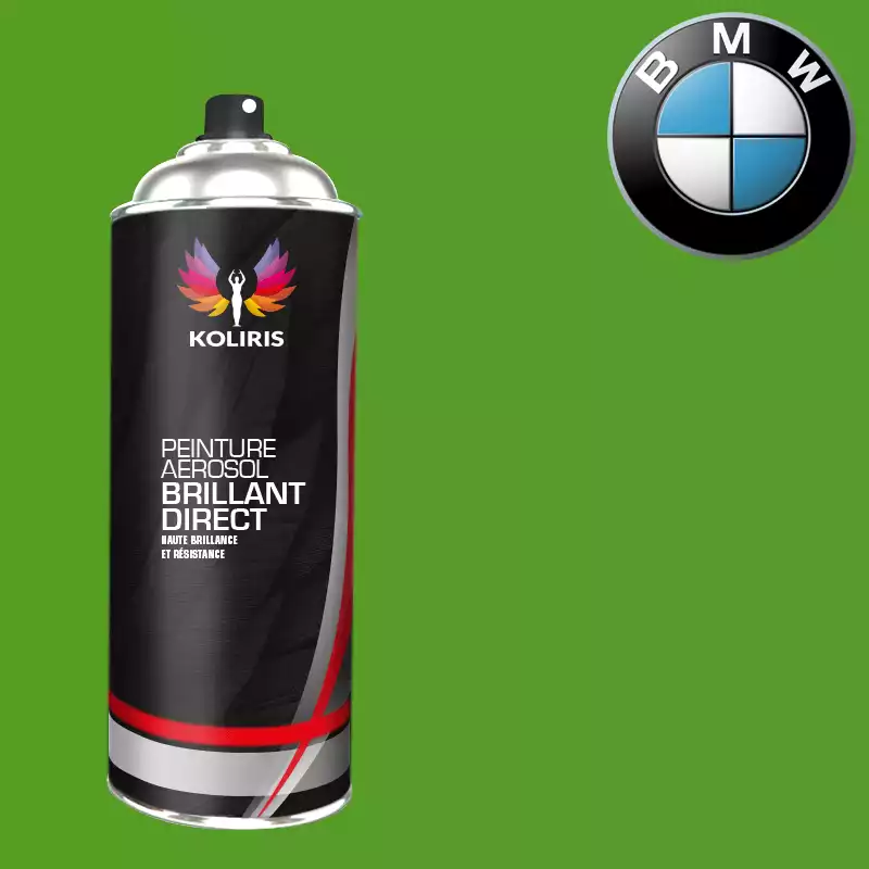 Bombe de peinture voiture 1K brillant Bmw 400ml