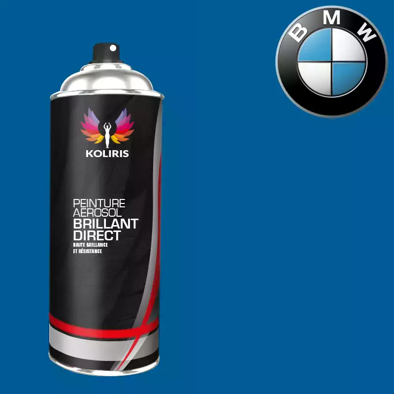 Bombe de peinture voiture 1K brillant Bmw 400ml