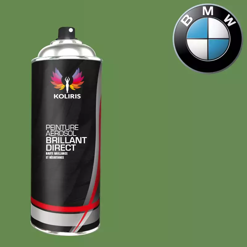 Bombe de peinture voiture 1K brillant Bmw 400ml