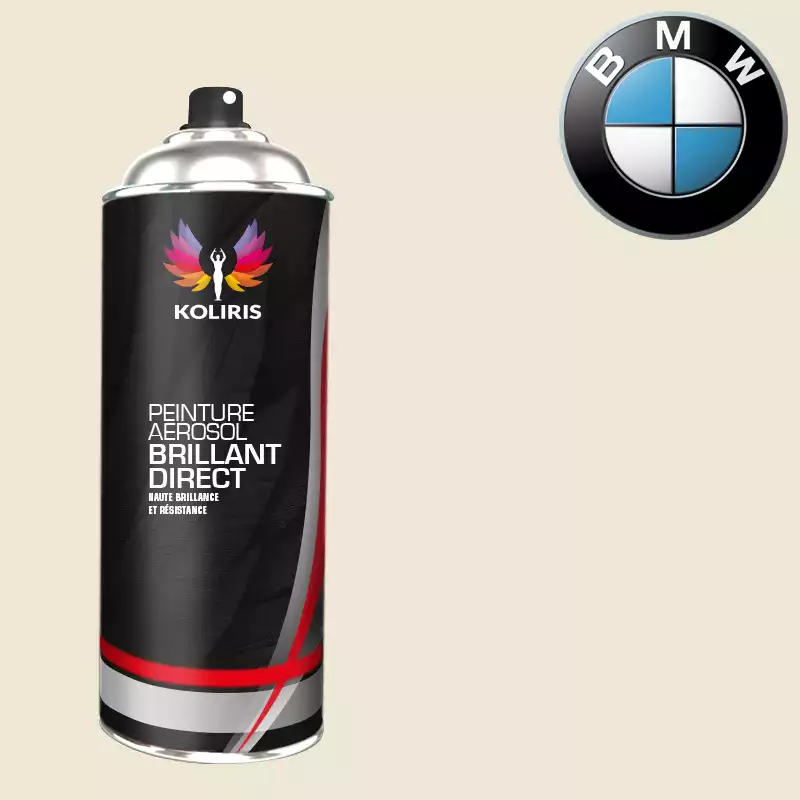 Bombe de peinture voiture 1K brillant Bmw 400ml