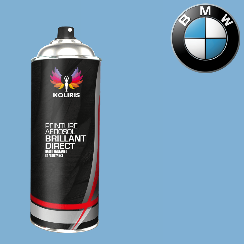 Bombe de peinture voiture 1K brillant Bmw 400ml