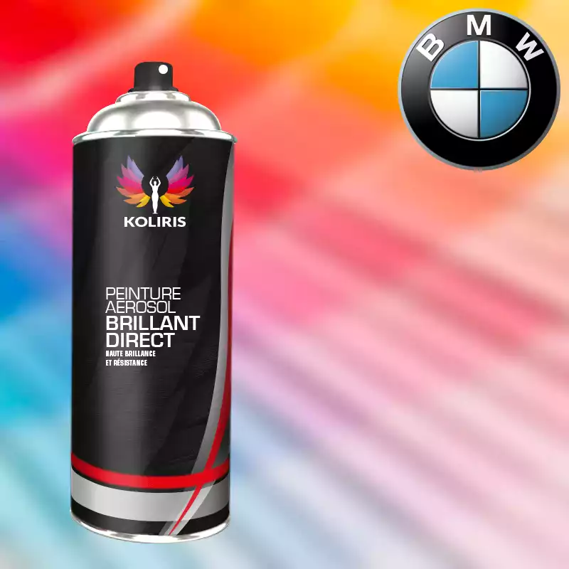 Bombe de peinture voiture 1K brillant Bmw 400ml