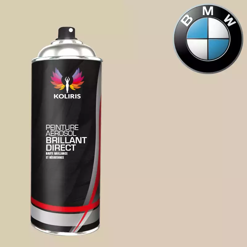 Bombe de peinture voiture 1K brillant Bmw 400ml