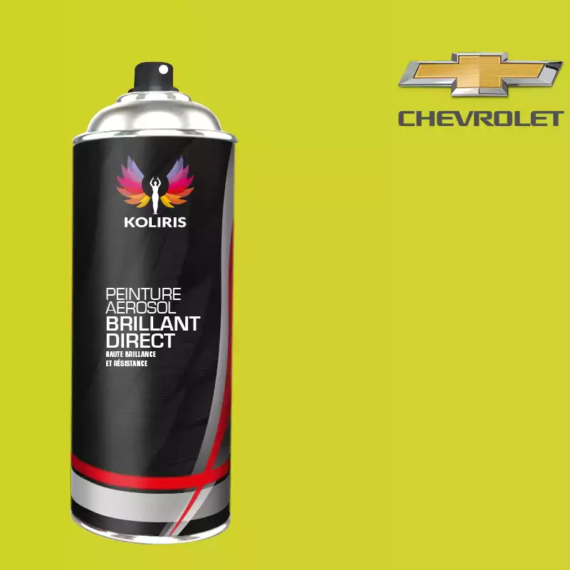 Bombe de peinture voiture 1K brillant Chevrolet 400ml