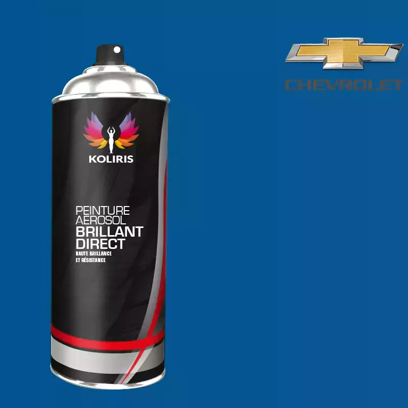 Bombe de peinture voiture 1K brillant Chevrolet 400ml