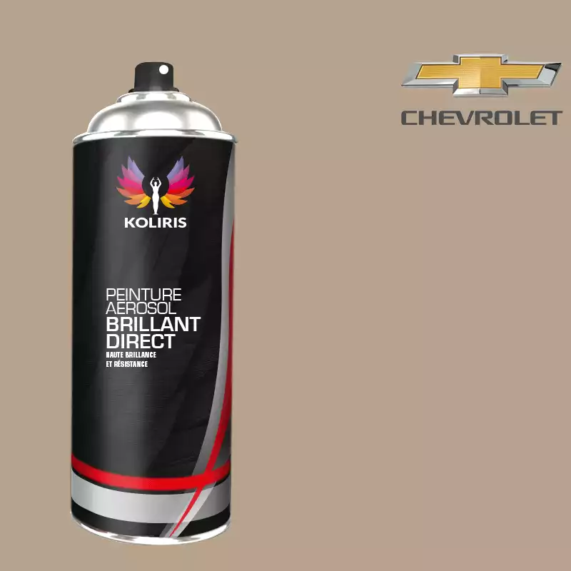 Bombe de peinture voiture 1K brillant Chevrolet 400ml