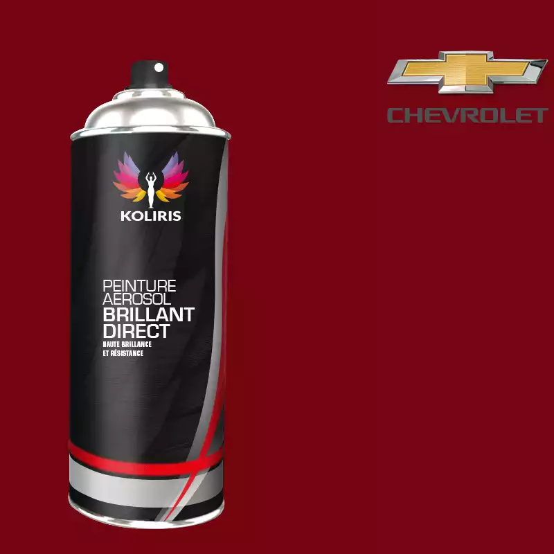 Bombe de peinture voiture 1K brillant Chevrolet 400ml