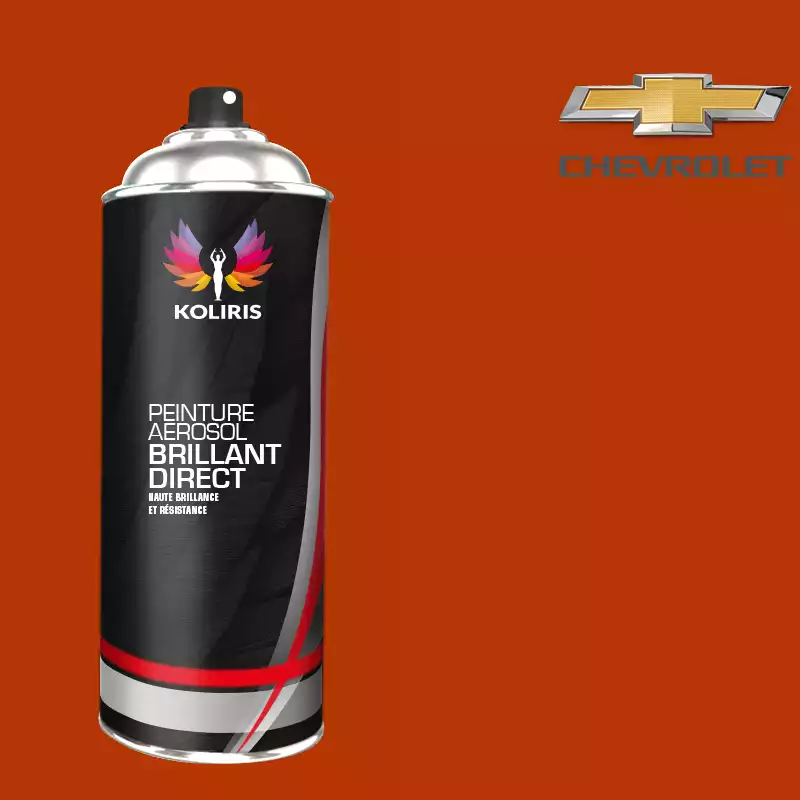 Bombe de peinture voiture 1K brillant Chevrolet 400ml