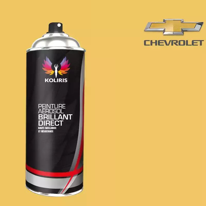 Bombe de peinture voiture 1K brillant Chevrolet 400ml