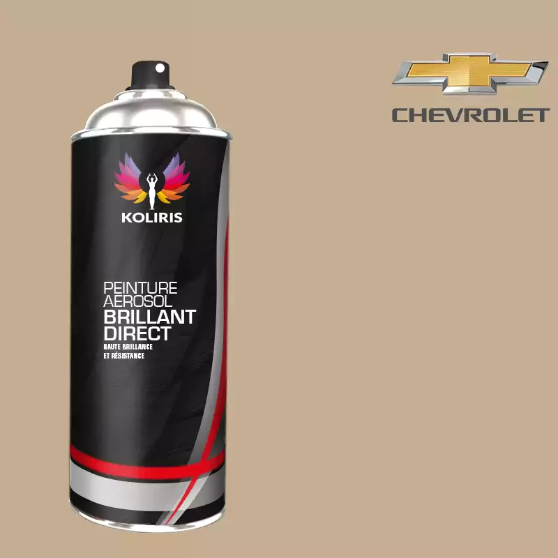 Bombe de peinture voiture 1K brillant Chevrolet 400ml