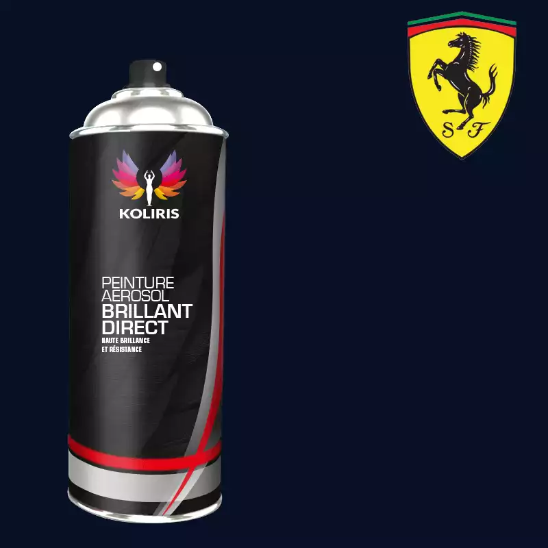 Bombe de peinture voiture 1K brillant Ferrari 400ml