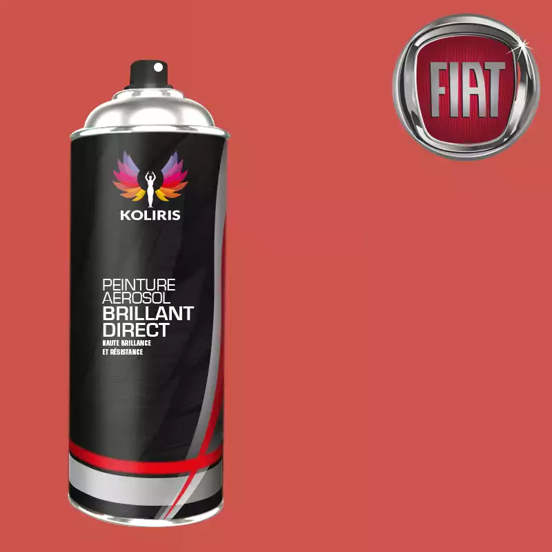 Bombe de peinture voiture 1K brillant Fiat 400ml