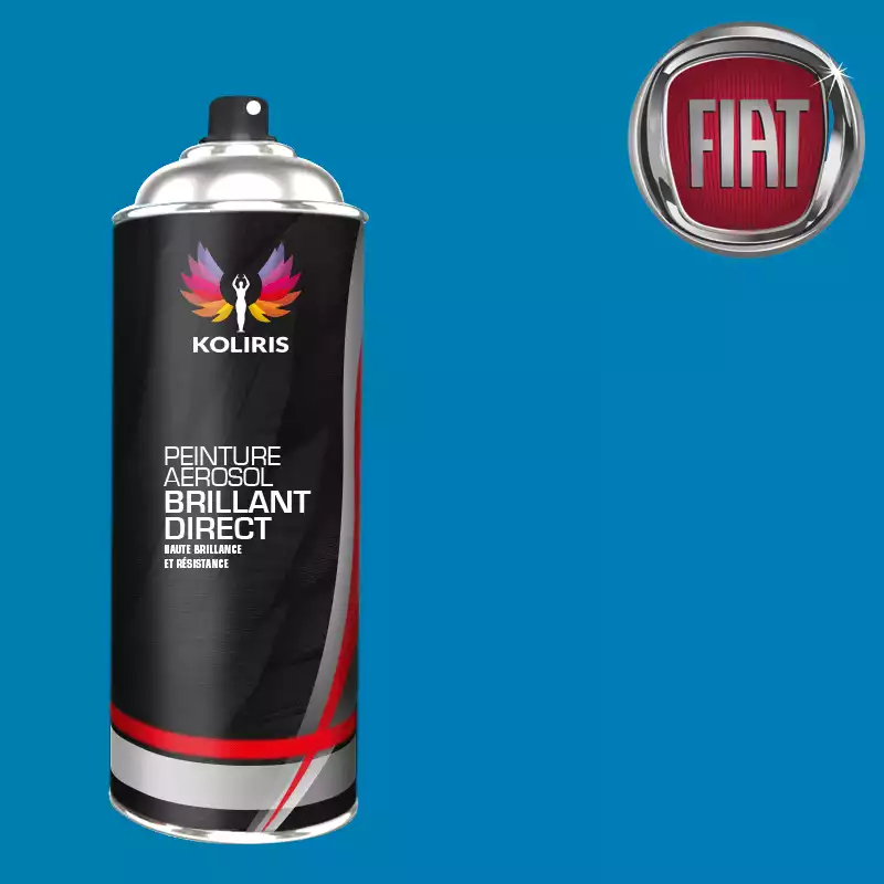 Bombe de peinture voiture 1K brillant Fiat 400ml