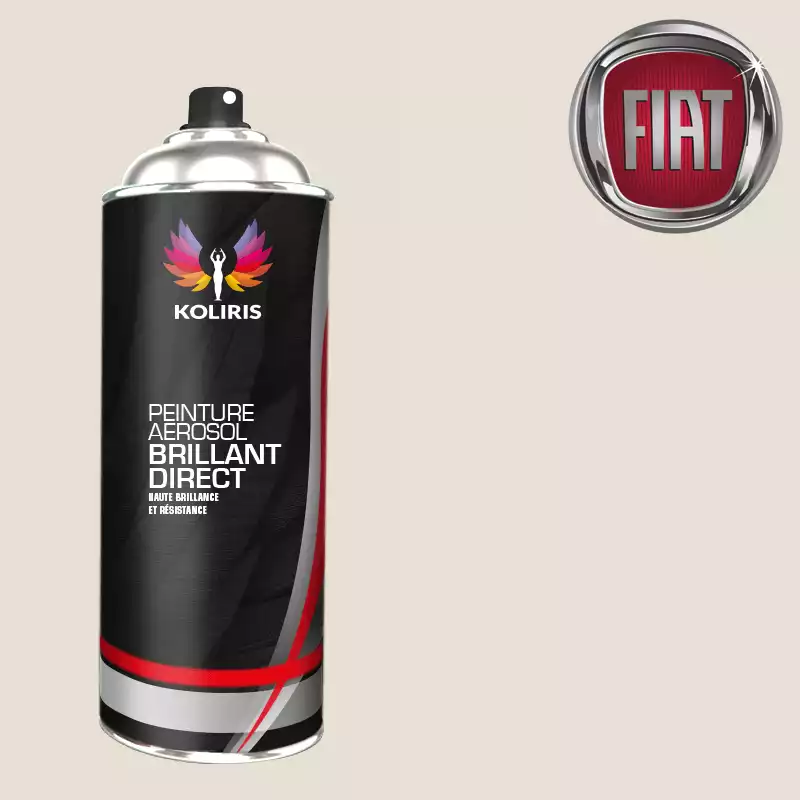 Bombe de peinture voiture 1K brillant Fiat 400ml