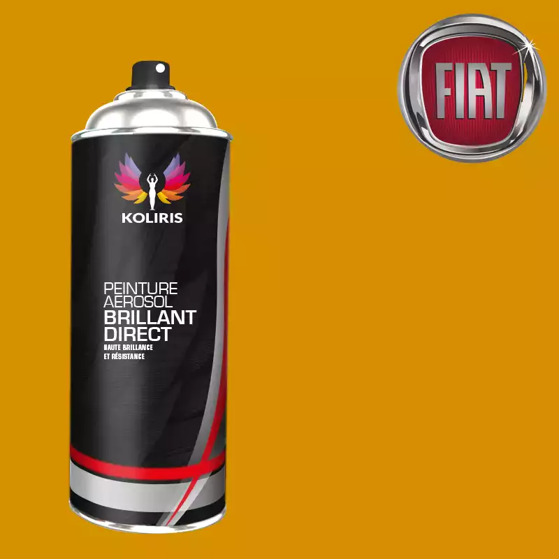 Bombe de peinture voiture 1K brillant Fiat 400ml