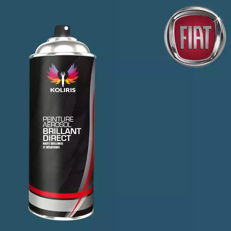 Bombe de peinture voiture 1K brillant Fiat 400ml