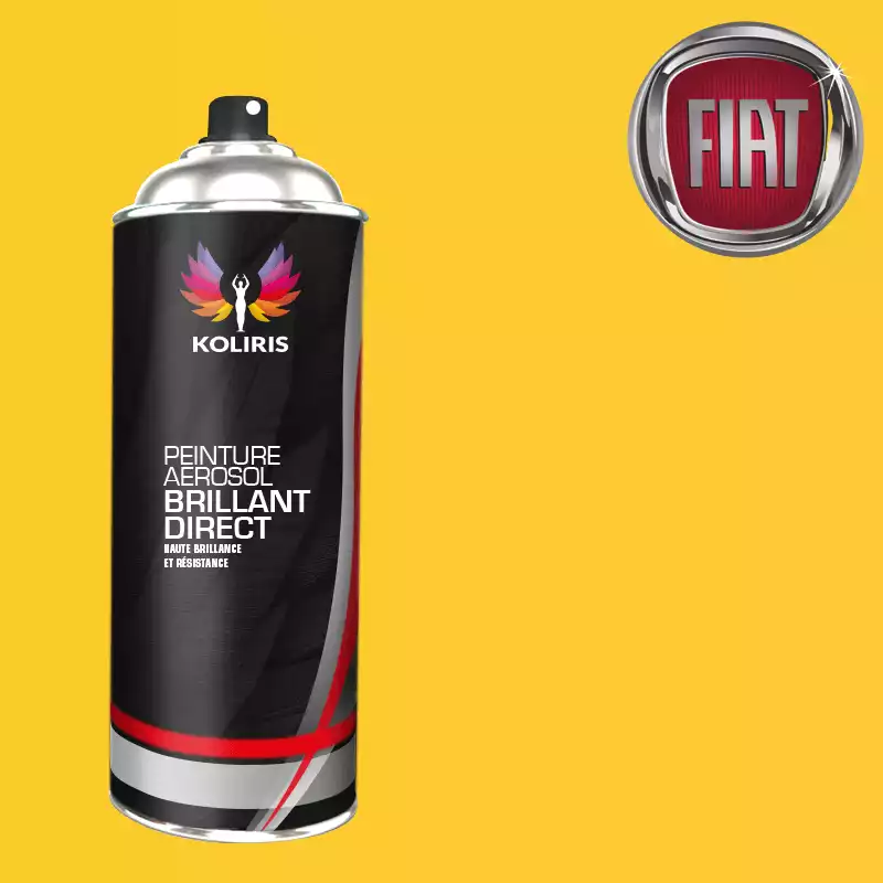 Bombe de peinture voiture 1K brillant Fiat 400ml