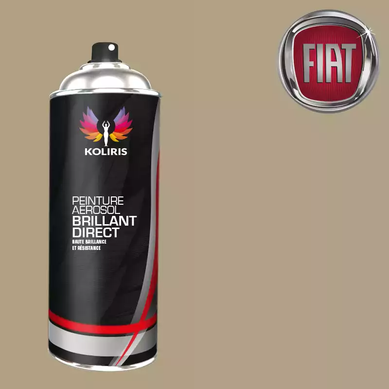 Bombe de peinture voiture 1K brillant Fiat 400ml