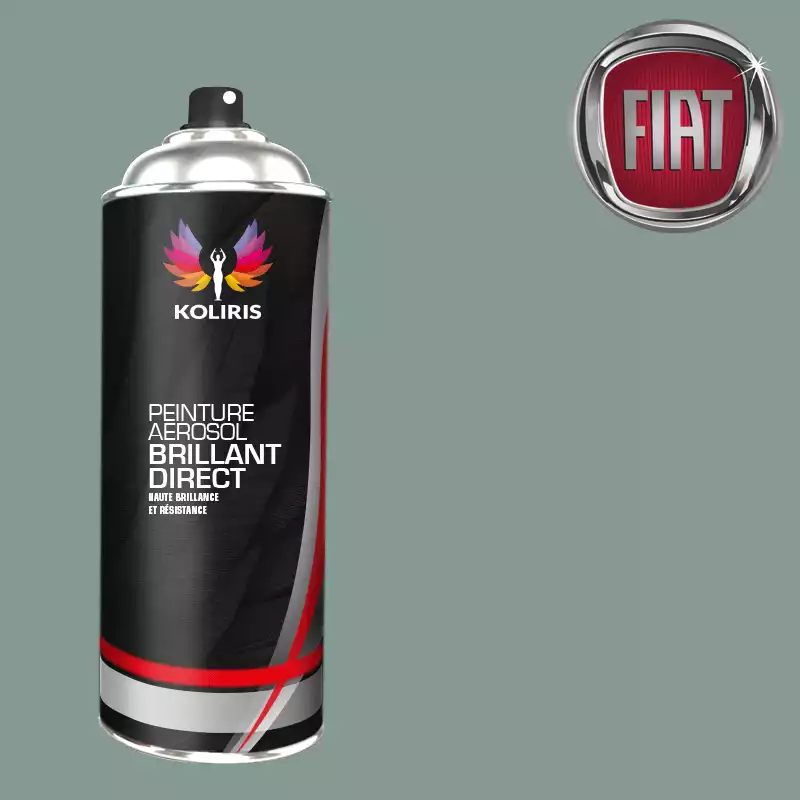 Bombe de peinture voiture 1K brillant Fiat 400ml