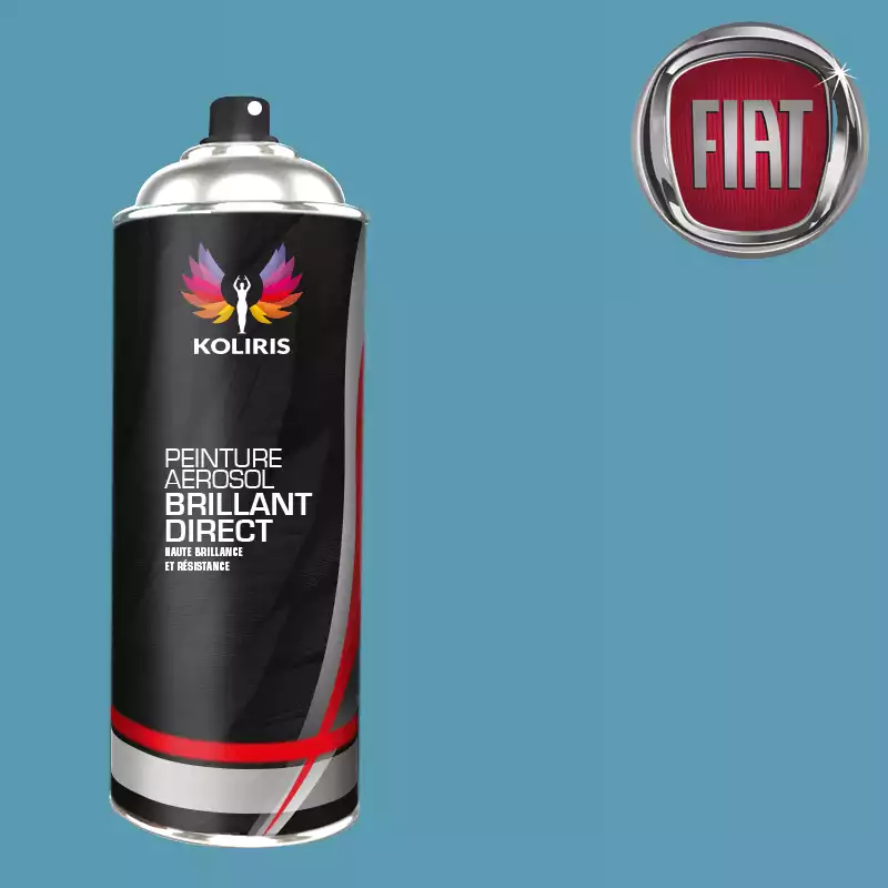 Bombe de peinture voiture 1K brillant Fiat 400ml